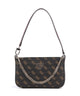 Guess Noelle Schultertasche brown