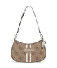 Guess Noelle 4G Logo Sac porté épaule latte logo
