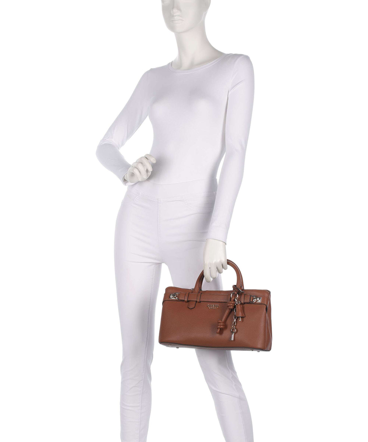 Guess Gregoria Handbag cognac