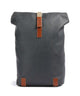 Brooks England Pickwick Cotton Canvas Small Sac à dos roll-top grey