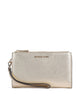Michael Kors Jet Set Portefeuille pale gold