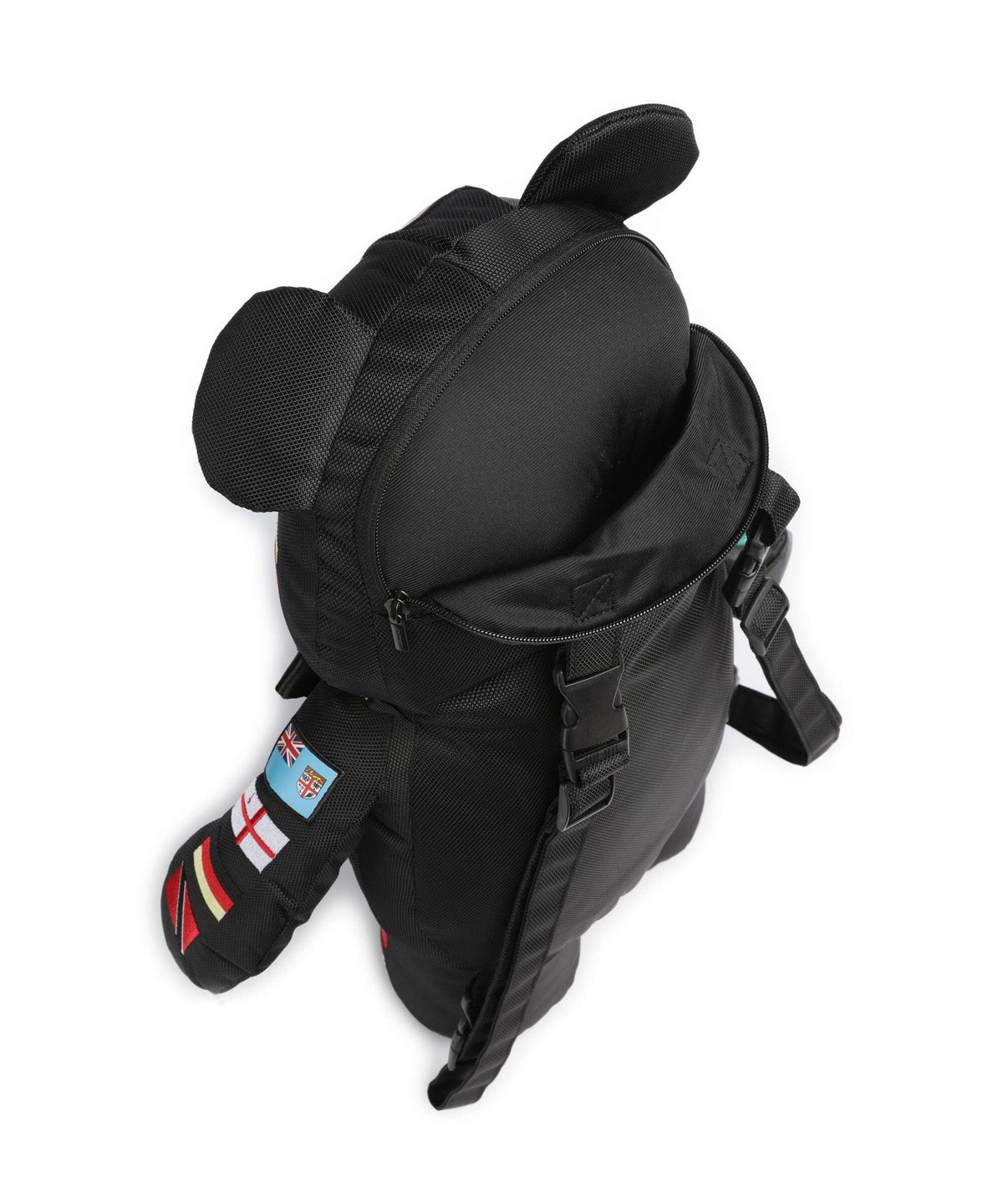 Sprayground James Flags Bear Backpack black