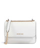 Michael Kors Claire Small Sac porté épaule optic white