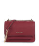 Michael Kors Claire Small Sac porté épaule mulberry