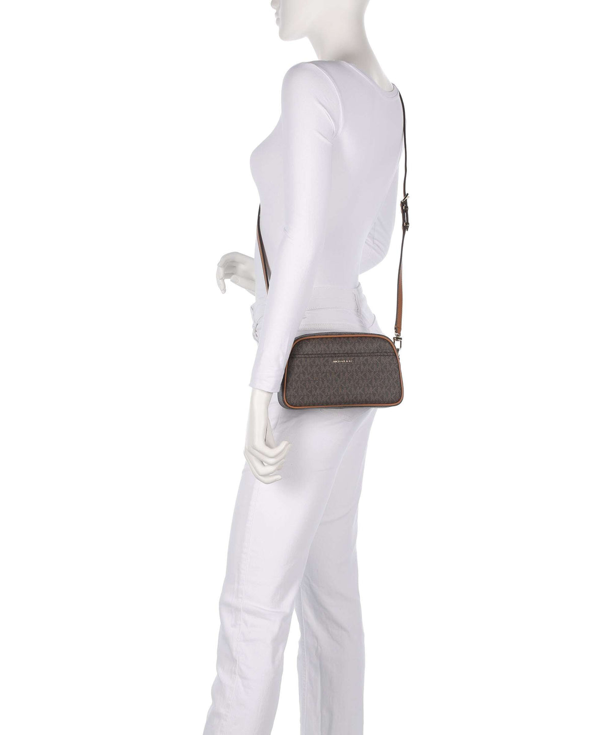 Michael Kors Jet Set Small Crossbody bag brown/acorn