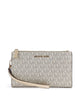 Michael Kors Jet Set Portefeuille pale gold
