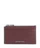Michael Kors Jet Set Étui à cartes crédit oxblood
