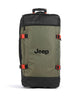 Jeep JS007C 82 Sac de voyage à roulettes avocado green