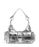The Kooples Amelia Schultertasche silver