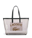 Lacoste Anna Shopper transparent noir ermine