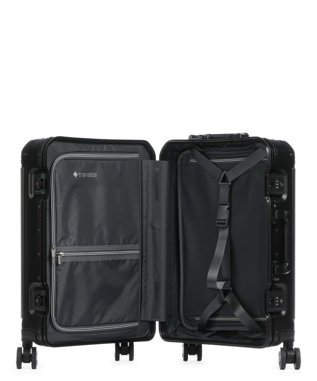 Travelite Next Spinner (4 wheels) schwarz