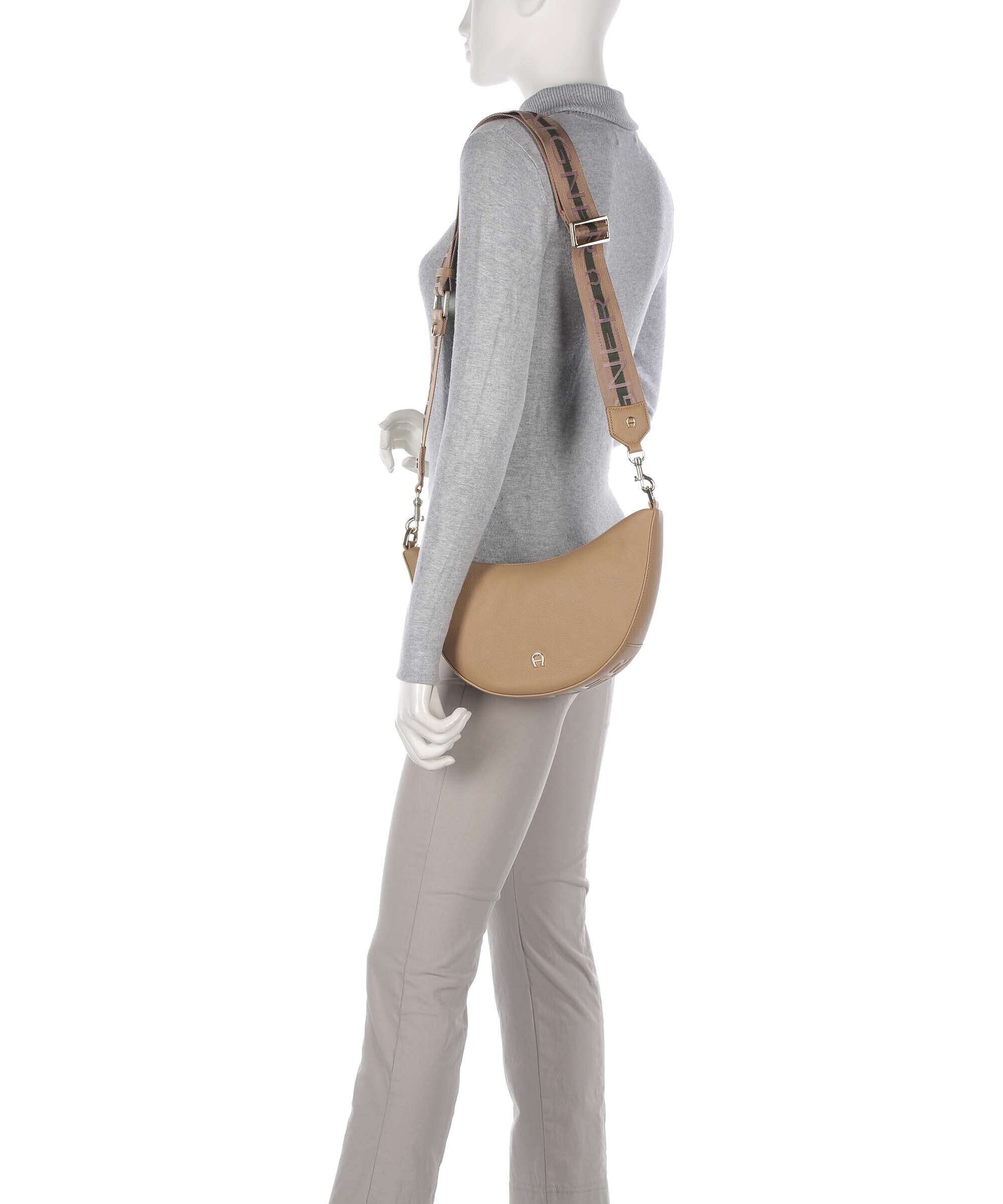 Aigner Zita S Crossbody bag trench beige