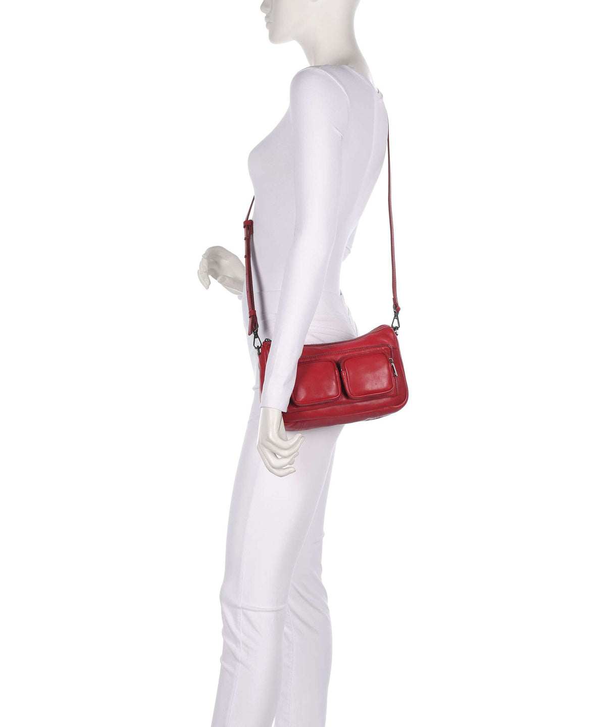 Liebeskind Maia Sheep Natural S Shoulder bag true red