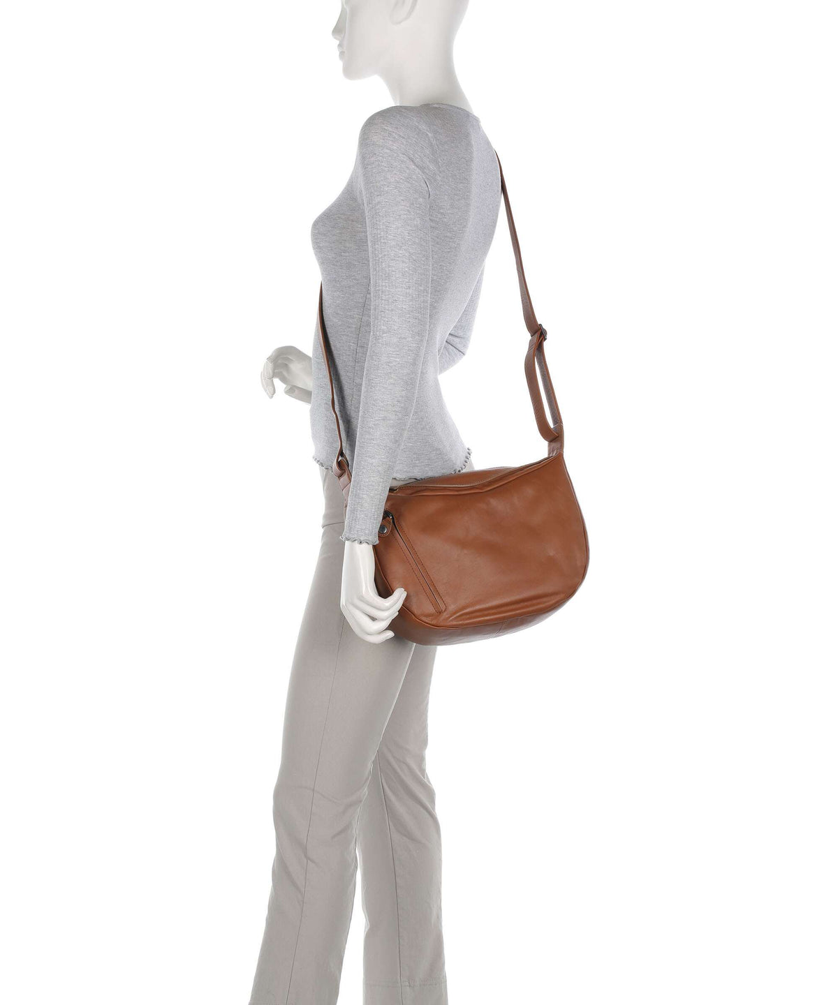 Aunts & Uncles Jamie's Orchard Mulberry Crossbody bag cognac