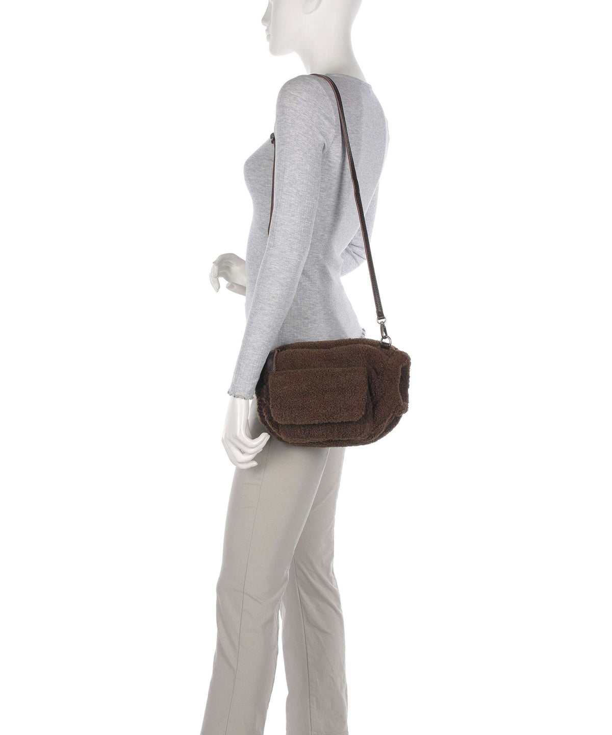 FredsBruder Cuddle Shoulder bag brown