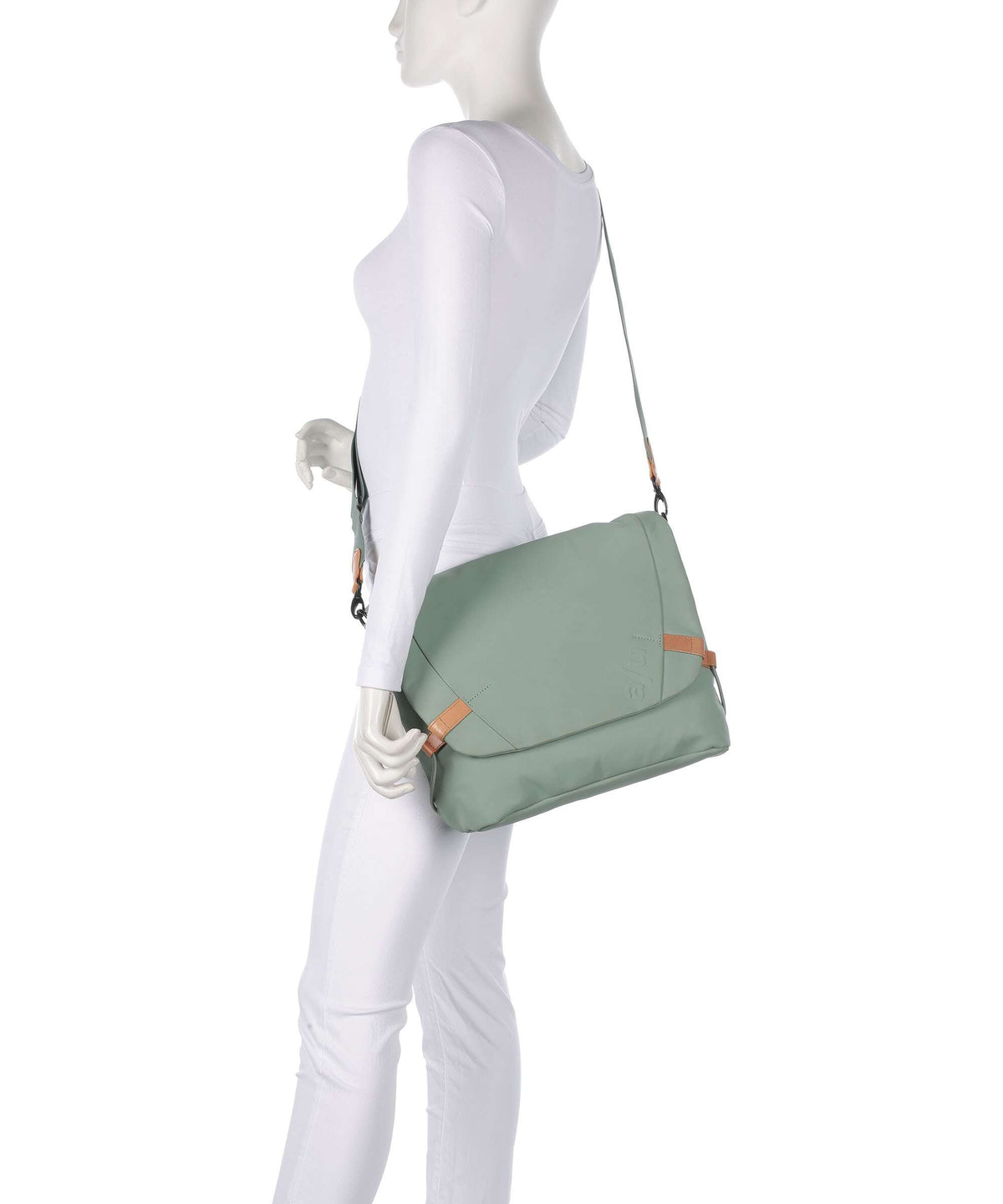 Aunts & Uncles Japan Matsumoto Briefcase sage green