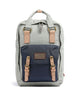 Doughnut Jungle Macaroon Backpack light grey/navy
