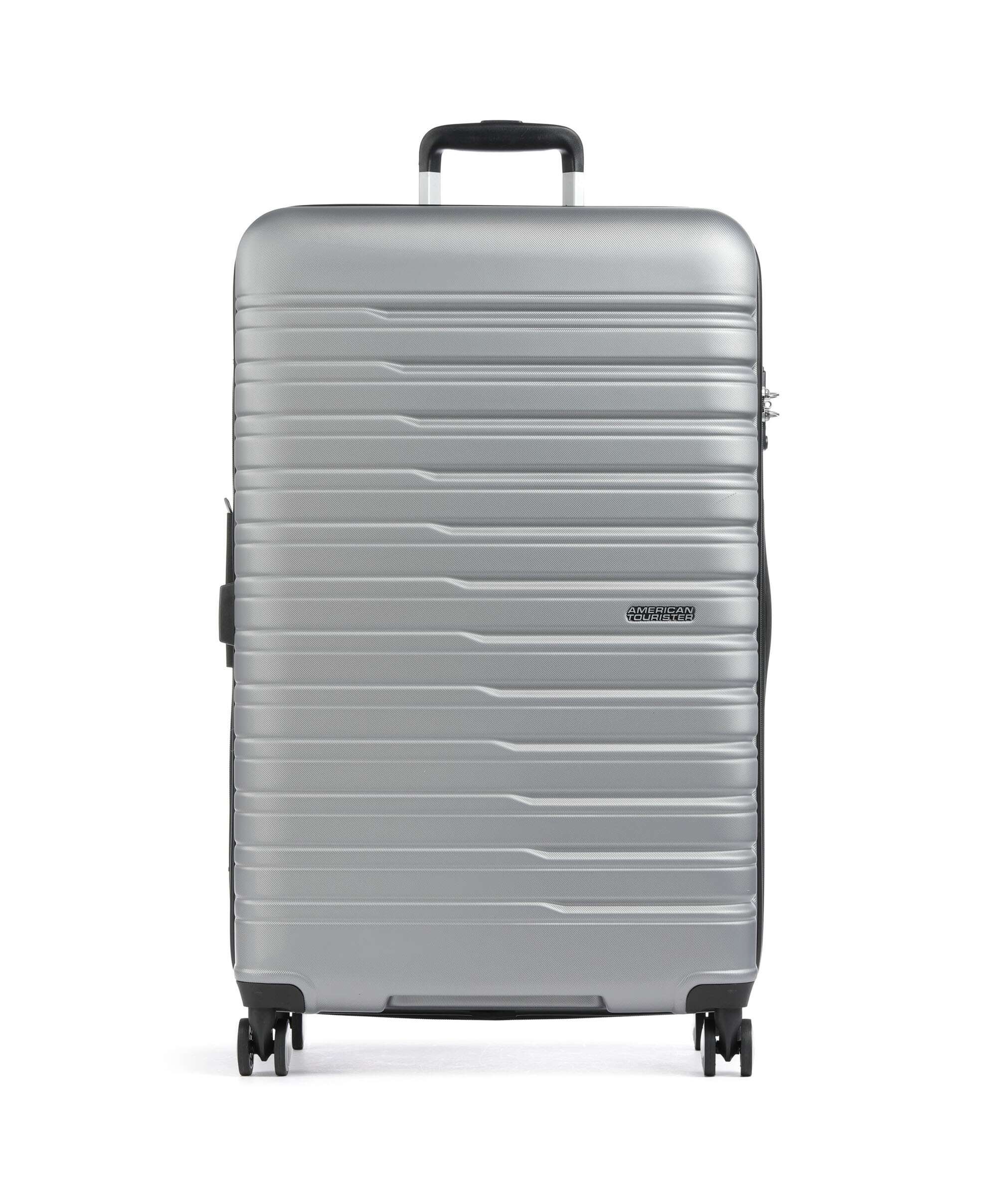 American Tourister Flashline Spinner (4 wheels) sky silver
