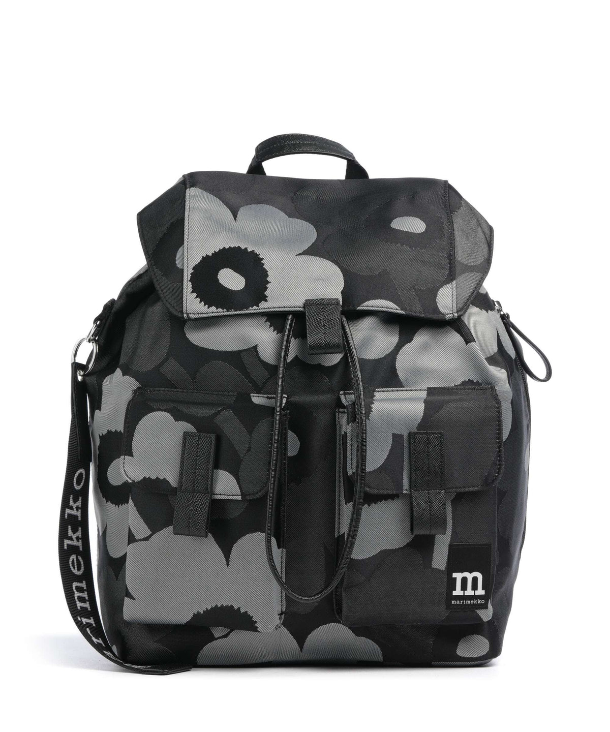 Marimekko Unikko Everything L Backpack grey/dark grey/black