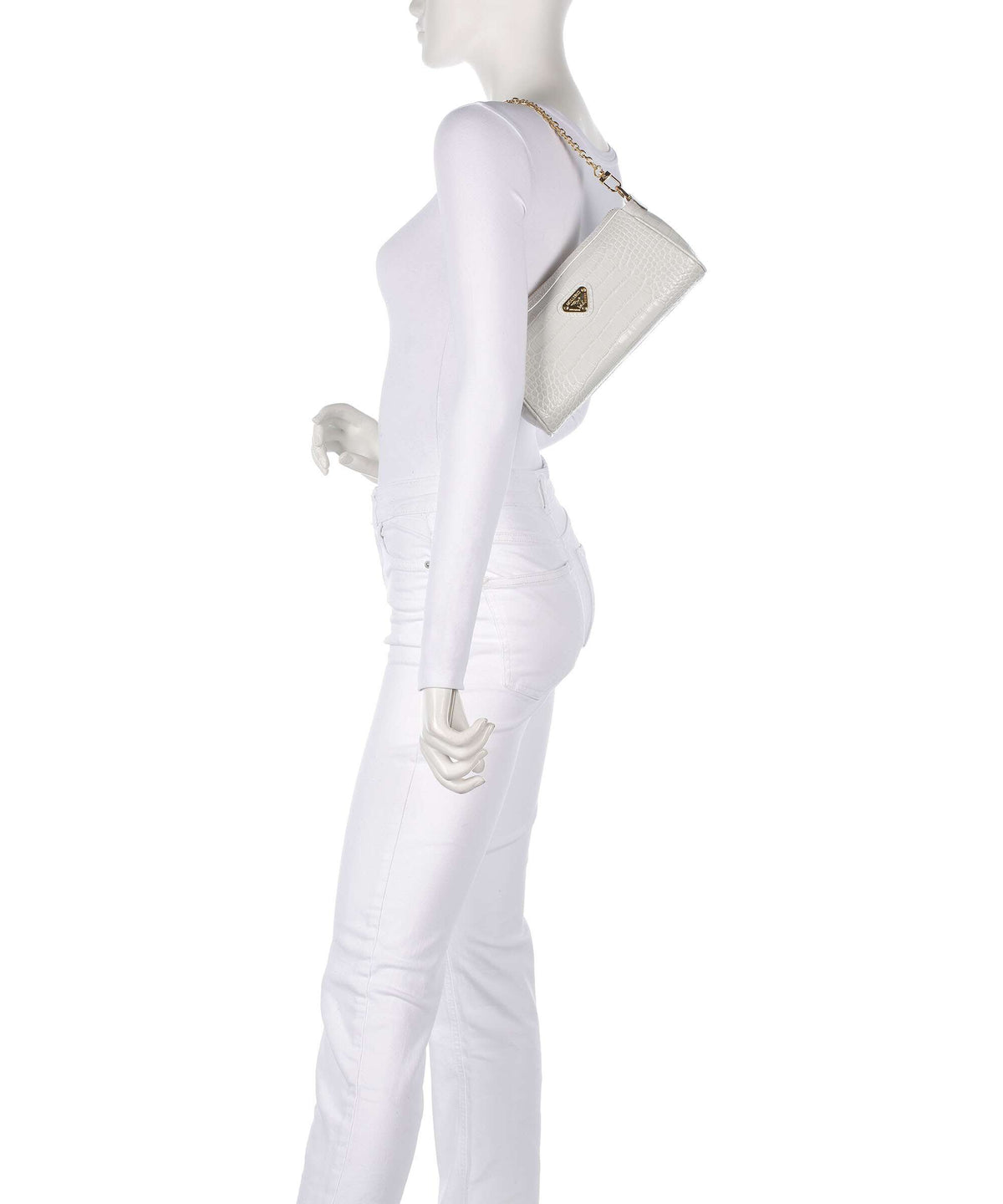 Maison Mollerus Andeer Shoulder bag snow weiss