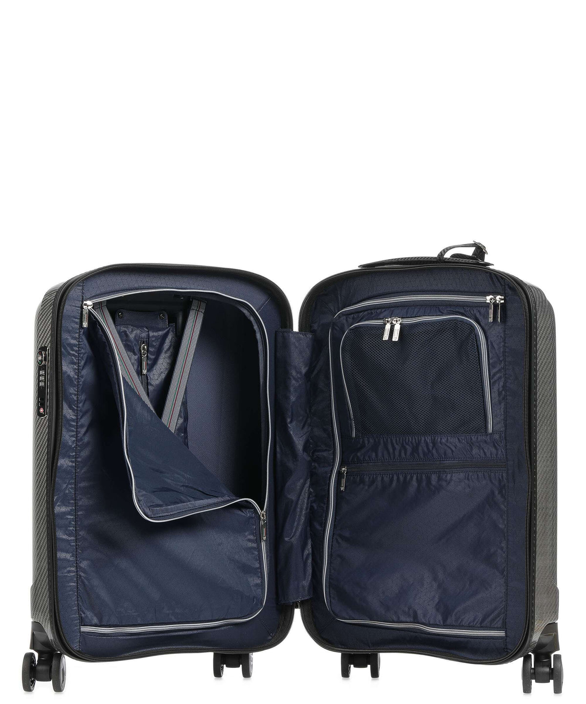 Roncato We Are Glam Spinner (4 wheels) nero/platino