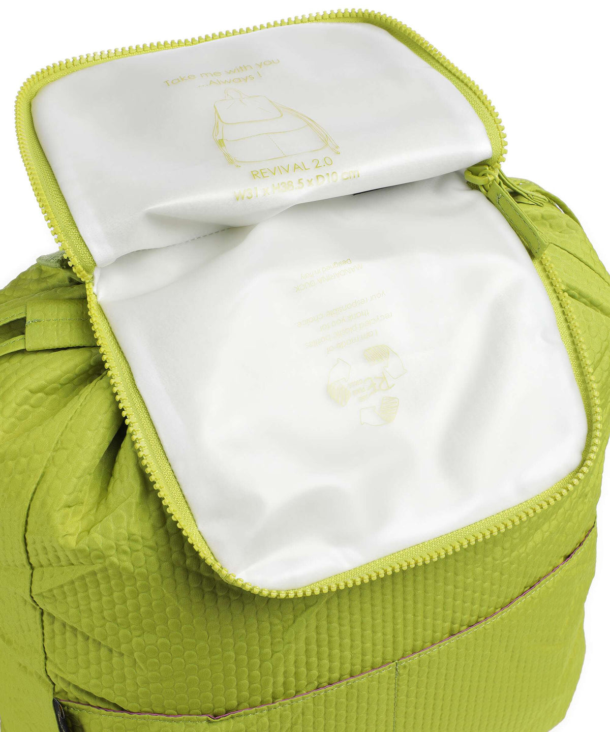 Mandarina Duck Revival 2.0 Backpack mapo green