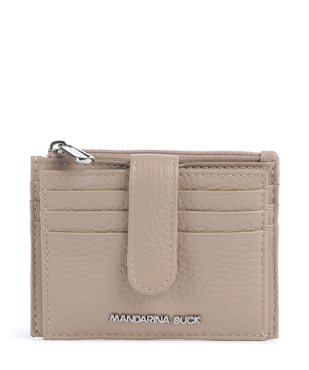 Mandarina Duck Mellow Leather Credit card holder warm taupe