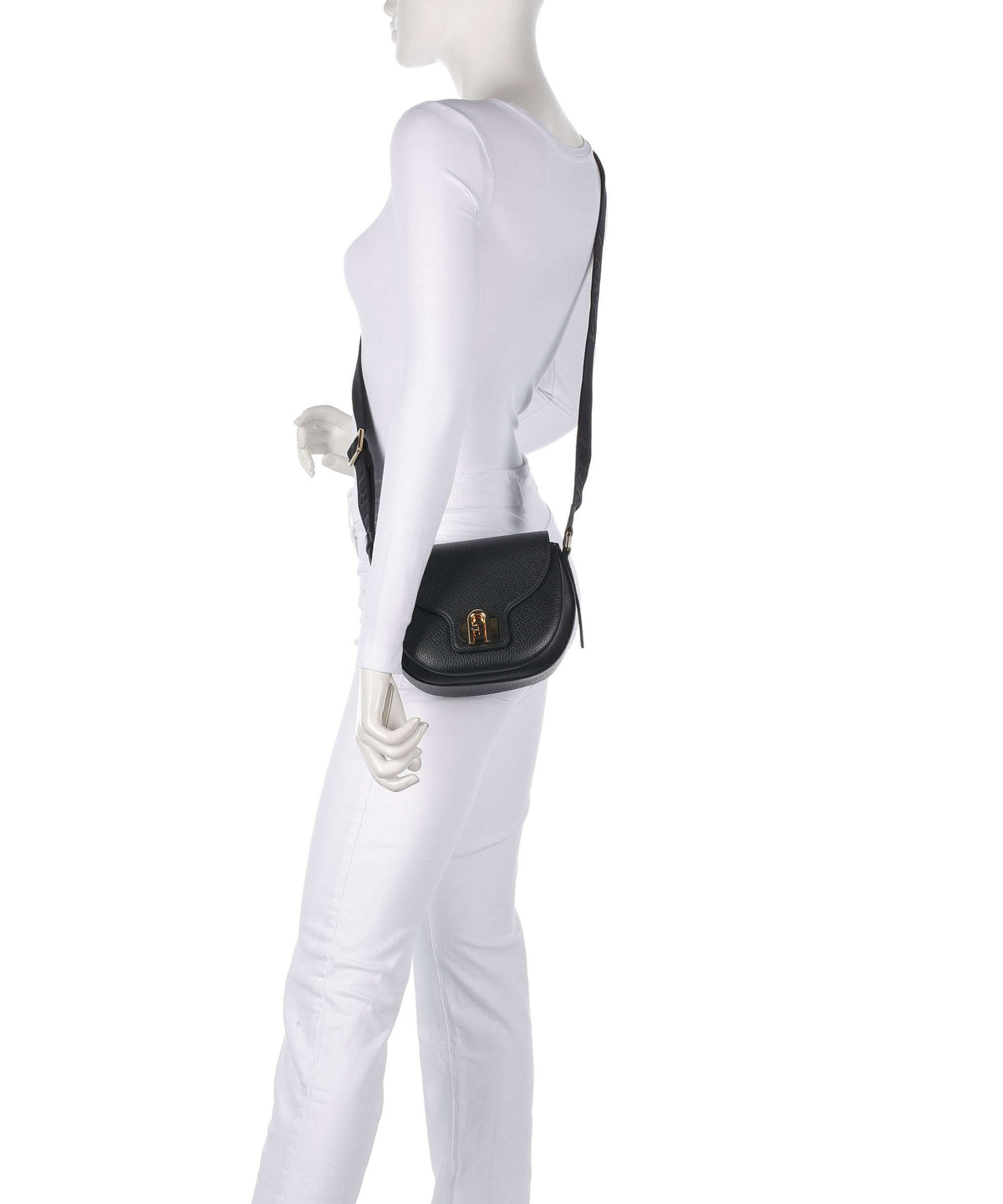 Furla Lotus Mini Crossbody bag nero/toni