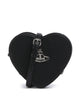 Vivienne Westwood Louise Heart Grain Sac bandoulière black