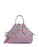 Vivienne Westwood Yasmine Saffiano Printed Small Sac à main blue/orange tartan