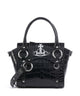Vivienne Westwood Betty Embossed Croc Small Sac à main black
