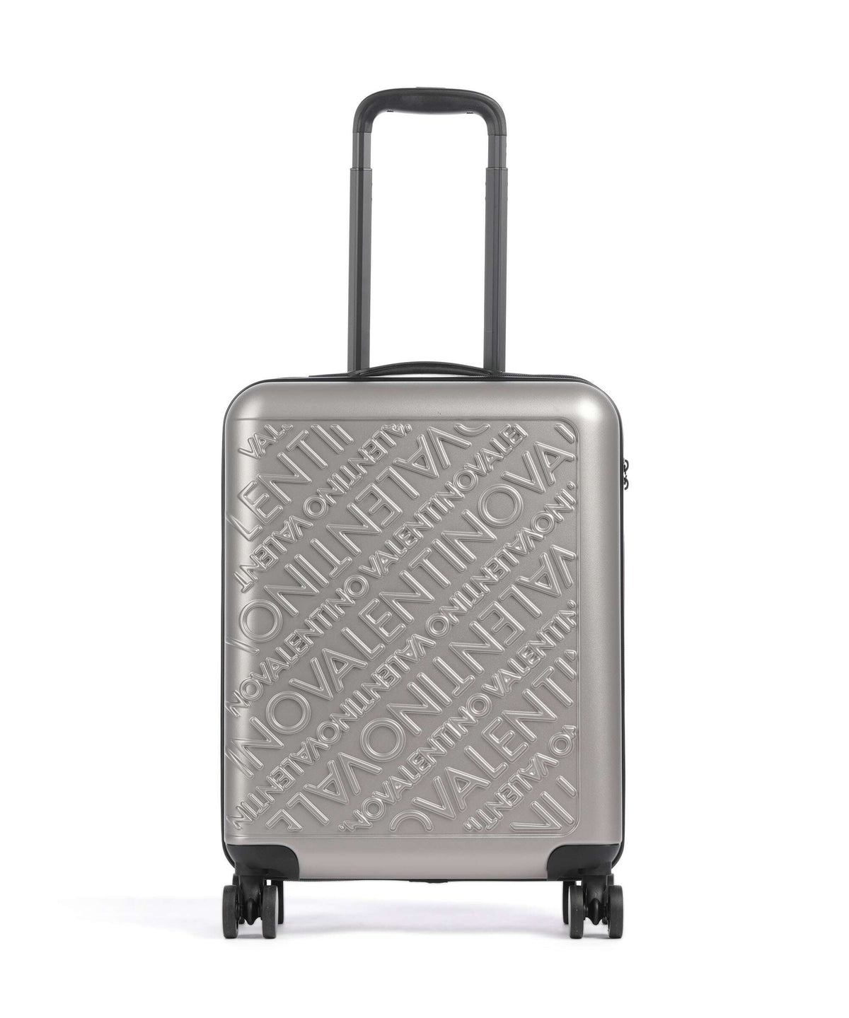 Valentino Bags Mars Spinner (4 wheels) silver