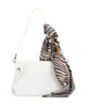 Just Cavalli Chain Foulard Schultertasche white