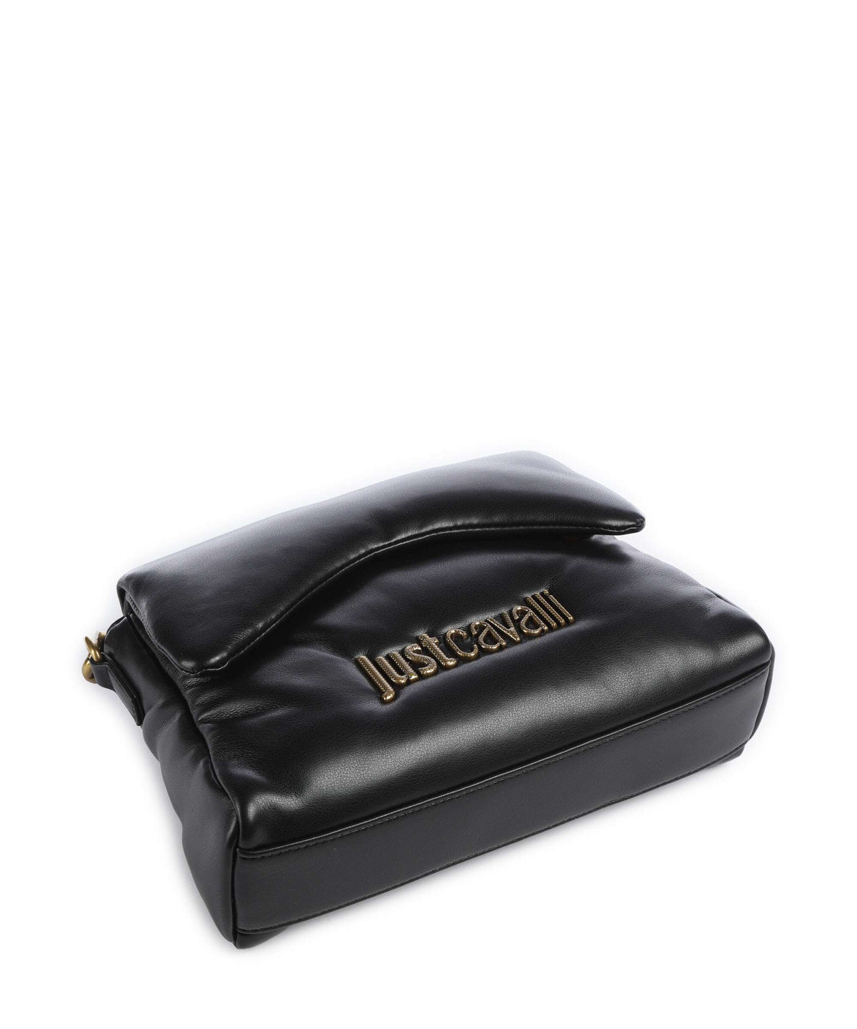 Just Cavalli Puffy Foulard Shoulder bag black