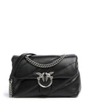 Pinko Love Puff Classic Sac porté épaule nero/old silver