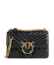 Pinko Love One Mini Sac porté épaule nero/antique gold