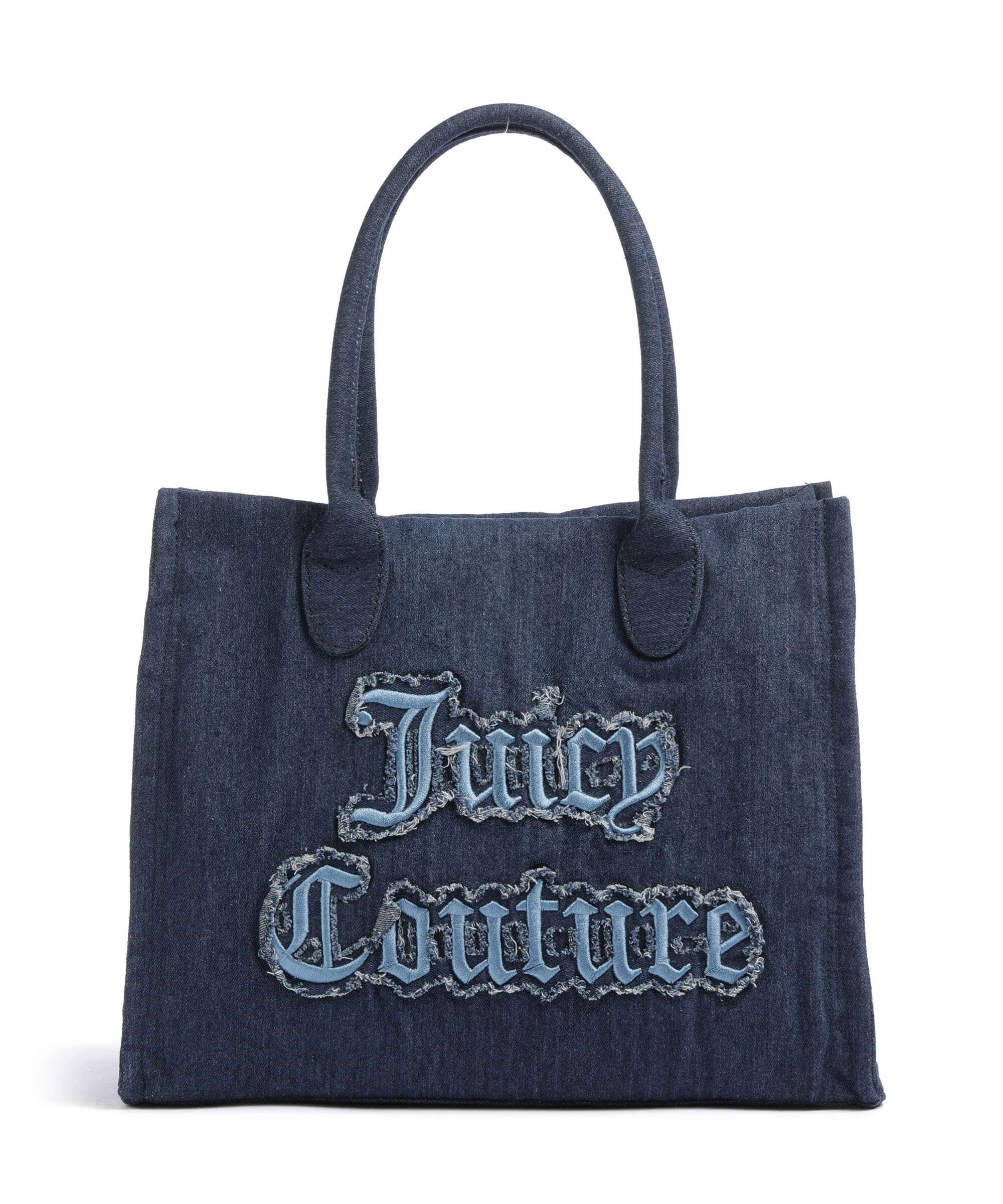 Juicy Couture Iris Distressed L Tote bag denim