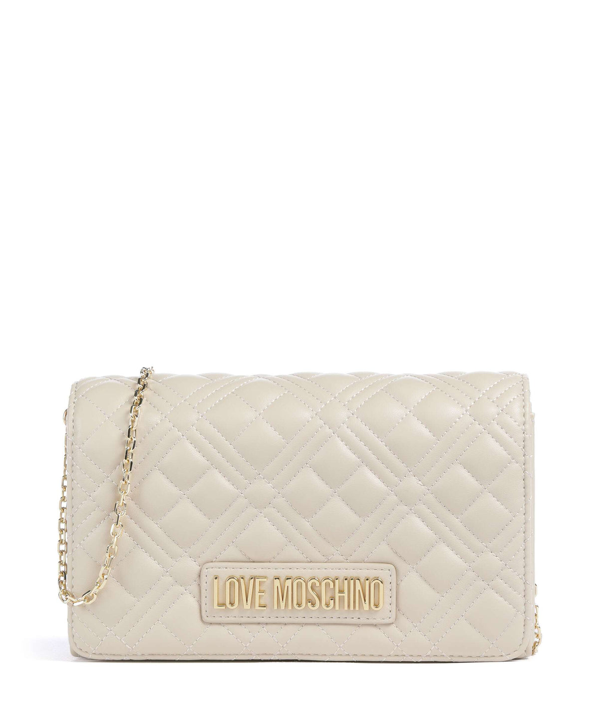 Love Moschino Smart Daily Crossbody bag avorio