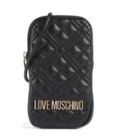 Love Moschino Quilted Pochette telephone nero