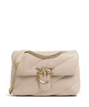 Pinko Love Puff Classic Sac porté épaule beige/grigio fumo/antique gold