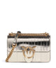 Pinko Love One Mini Schultertasche oro/antique gold