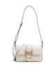 Pinko Love One Mini Slouchy Sac porté épaule bianco seta/antique gold