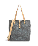 Campomaggi Shopper grey/natural/peacock