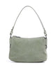 Coccinelle Rebekka Suede Schultertasche greenery