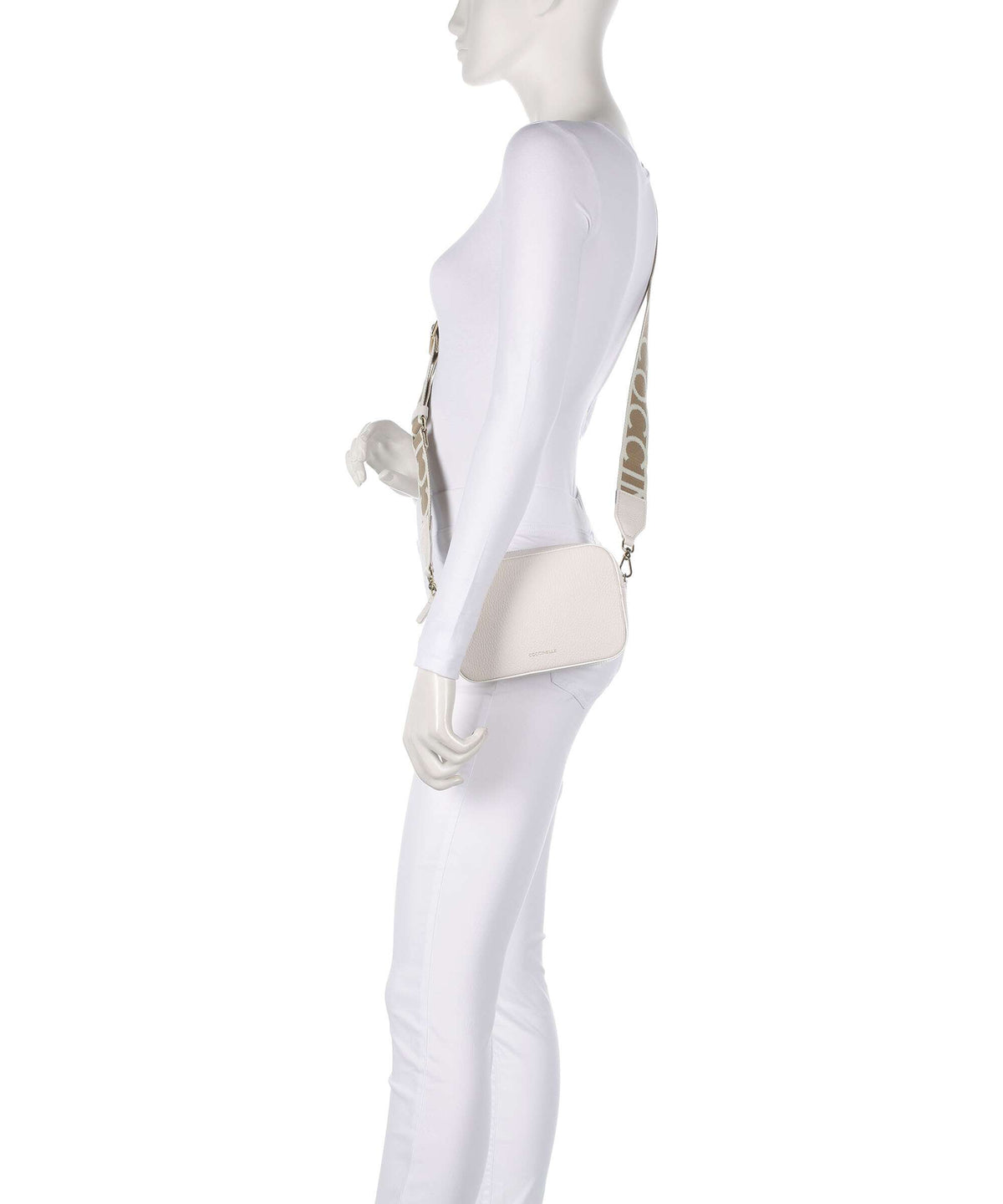 Coccinelle Tebe Crossbody bag blanco