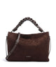 Coccinelle Boheme Suede Beuteltasche brunette