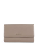 Coccinelle Metallic Soft Portefeuille warm taupe