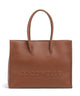 Coccinelle Myrtha Maxi Logo Shopper cognac
