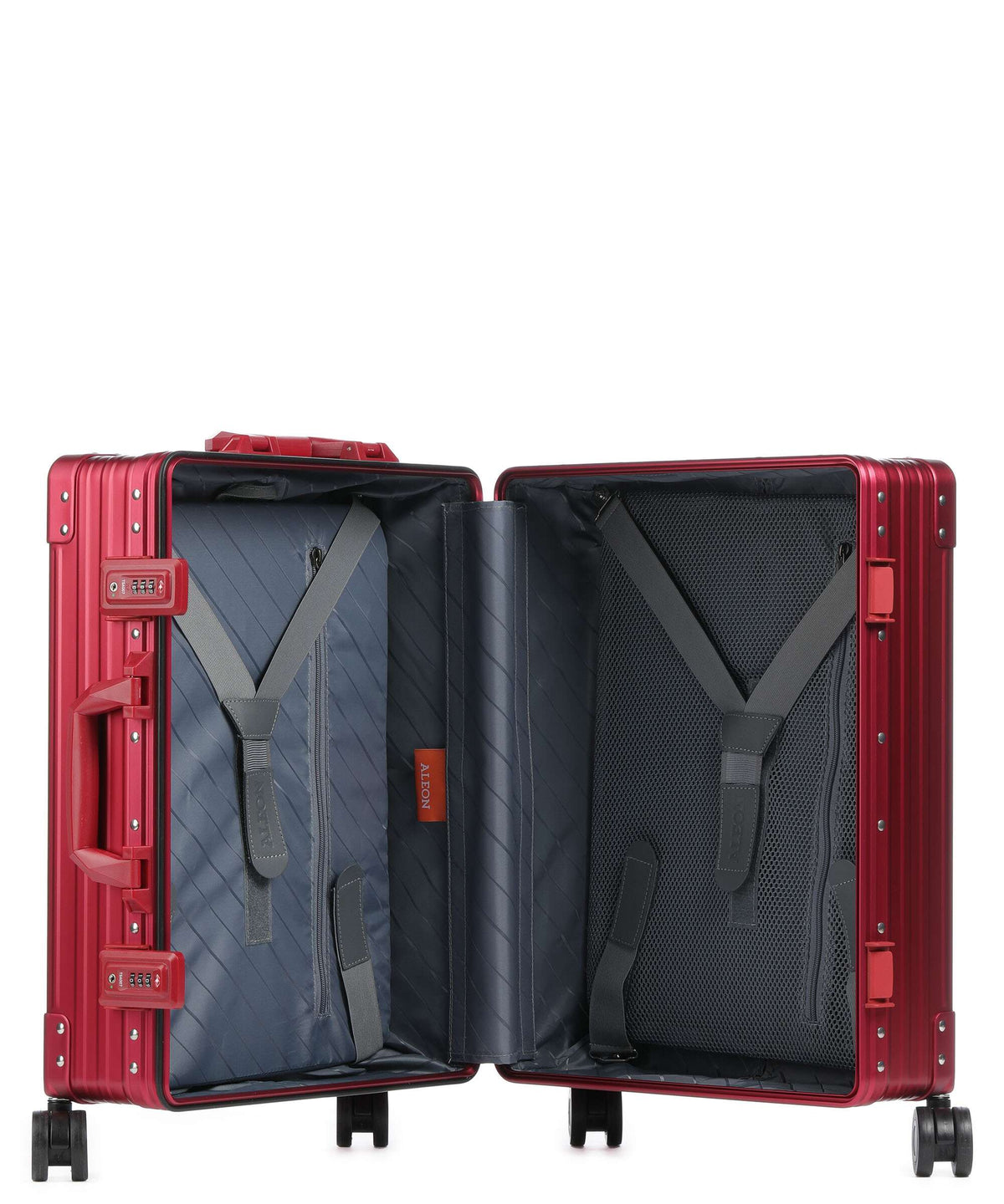 Aleon Domestic Carry-On Spinner (4 wheels) ruby