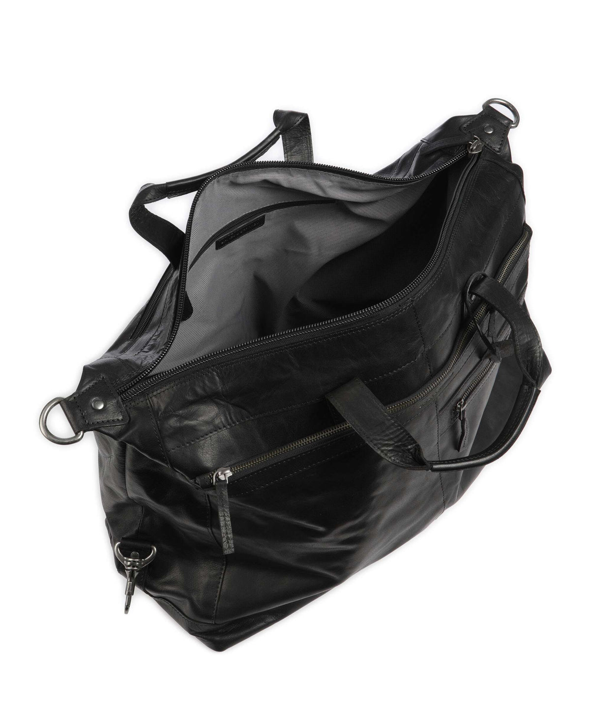 Spikes & Sparrow Bronco Weekend bag black